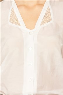 Блуза Белая глазурь