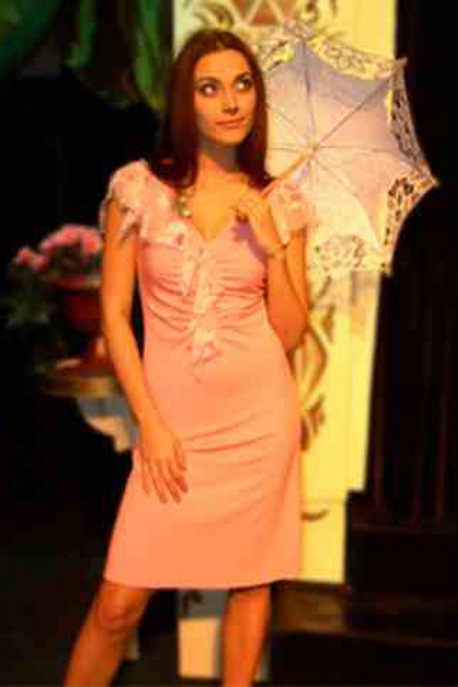 Платье Абрикосовый цвет