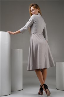 Платье Послание Буаль (светло-серый)